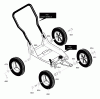 Husqvarna LE 389 - Walk-Behind Edger (2006-04 & After) Ricambi Wheel Assembly
