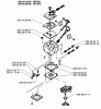 Husqvarna 18 H - Hedge Trimmer (1996-03 & After) Ricambi Carburetor Parts