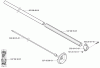 Husqvarna 326 HE 4X - Hedge Trimmer (2003-01 to 2003-12) Ricambi Handle / Shaft / Tube