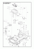 Husqvarna 265 ACX - Auto Mower (2013-01 & After) Ricambi CHASSIS UPPER