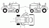 Husqvarna 2042LS (96043004200) - Lawn Tractor (2008-01 & After) Ricambi Decals
