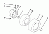 Husqvarna 2042LS (96043004200) - Lawn Tractor (2008-01 & After) Ricambi Wheels and Tires