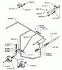 Husqvarna GC 970 - Grass Catcher (1991-12 & After) Listas de piezas de repuesto y dibujos Bracket Assembly