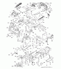 Husqvarna CTH 2642 (96061030601) - Lawn Tractor (2011-02 & After) Ricambi CHASSIS