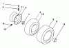 Husqvarna GTH 220 (954140012F) - Garden Tractor (1999-03 & After) Ricambi Wheels & Tires
