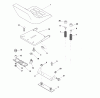 Husqvarna GTH 2250C (954567093) - Garden Tractor (2001-05 & After) Ricambi Seat Assembly
