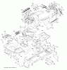 Husqvarna GTH 2648 (96043003001) - Garden Tractor (2008-01 & After) Ricambi Chassis