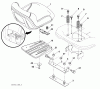 Husqvarna GTH 2648 (96043003001) - Garden Tractor (2008-01 & After) Ricambi Seat Assembly