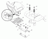 Husqvarna LGT 2654 (96045000700) - Lawn Tractor (2006-11 & After) Ricambi Seat Assembly