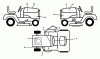 Husqvarna LGTH 22V48 (96048004300) - Lawn Tractor (2012-10 & After) Ricambi DECALS