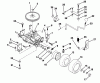 Husqvarna LT 100 (954000312) (H1036A) - Lawn Tractor (1991-07 & After) Ricambi Transaxle