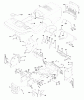 Husqvarna LTH 130 (954140005) (HCLTH130J) - Lawn Tractor (1999-01 & After) Ricambi Chassis And Enclosures