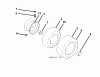 Jonsered LT2217 A (96041010404) - Lawn & Garden Tractor (2011-04) Listas de piezas de repuesto y dibujos WHEELS TIRES