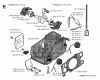 Jonsered 2045 - Chainsaw (1998-03) Ricambi CRANKCASE