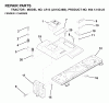 Jonsered LR13 (J813C36B, 954130023) - Lawn & Garden Tractor (1998-12) Ricambi CHASSIS ENCLOSURES