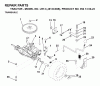 Jonsered LR13 (J813C36B, 954130023) - Lawn & Garden Tractor (1998-12) Ricambi TRANSMISSION