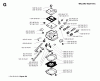 Jonsered 2055 - Chainsaw (1996-09) Ricambi CARBURETOR DETAILS