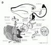 Jonsered 2055 - Chainsaw (1996-09) Ricambi STARTER