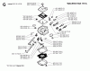 Jonsered 2055 - Chainsaw (1998-10) Ricambi CARBURETOR DETAILS #1