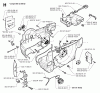 Jonsered 2065 - Chainsaw (1997-02) Ricambi CRANKCASE
