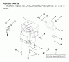 Jonsered LR13 (J8F1336TC, 954130021) - Lawn & Garden Tractor (2000-02) Ricambi ENGINE