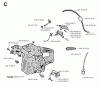 Jonsered 2083 - Chainsaw (1995-05) Listas de piezas de repuesto y dibujos FUEL TANK