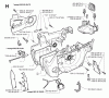 Jonsered 2149 - Chainsaw (1999-05) Ricambi CRANKCASE