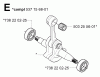 Jonsered 2159 - Chainsaw (2001-07) Ricambi CRANKSHAFT