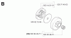 Jonsered CS2135 T - Chainsaw (2005-03) Ricambi CLUTCH