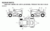Jonsered LRH13 (J813H36B, 954130024) - Lawn & Garden Tractor (1998-12) Ricambi DECALS