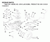 Jonsered LRH13 (J813H36B, 954130024) - Lawn & Garden Tractor (1998-12) Ricambi TRANSMISSION
