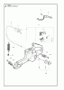 Jonsered CS2152 - Chainsaw (2011-05) Ricambi HANDLE CONTROLS