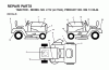 Jonsered LT12 (JLT12A, 954130044) - Lawn & Garden Tractor (2001-01) Ricambi DECALS