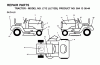 Jonsered LT12 (JLT12B, 954130044) - Lawn & Garden Tractor (2001-02) Ricambi DECALS
