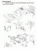 Jonsered LT12 (JLT12C, 954130044) - Lawn & Garden Tractor (2001-09) Ricambi CHASSIS ENCLOSURES