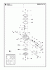 Jonsered CS2188 - Chainsaw (2011-05) Ricambi CARBURETOR