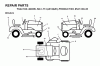 Jonsered LT13 (J81342E, 954130035) - Lawn & Garden Tractor (2000-02) Ricambi DECALS