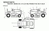 Jonsered LT13 (JLT13B, 954130045) - Lawn & Garden Tractor (2001-02) Ricambi DECALS