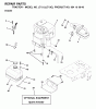 Jonsered LT13 (JLT13C, 954130045) - Lawn & Garden Tractor (2001-09) Ricambi ENGINE