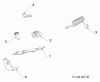 Jonsered ST 2109 E (96191004002) - Snow Thrower (2011-05) Listas de piezas de repuesto y dibujos HANDLE #4
