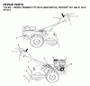 Jonsered CT2105R (960910001, 96091000102) - Cultivator (2006-06) Ricambi DECALS