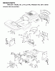 Jonsered LT14 (JLT14A, 954130058) - Lawn & Garden Tractor (2002-06) Ricambi CHASSIS ENCLOSURES