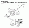 Jonsered RT5 (JRT5S, 954130057) - Rear-Tine Tiller (2002-03) Ricambi DECALS
