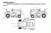 Jonsered LT14 (JLT14B, 954130058) - Lawn & Garden Tractor (2003-01) Ricambi DECALS