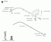 Jonsered GT2125 - String/Brush Trimmer (2005-01) Listas de piezas de repuesto y dibujos SHAFT HANDLE #1