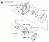 Jonsered BC2145 - Brushcutter (2006-01) Listas de piezas de repuesto y dibujos CLUTCH