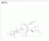 Jonsered FC2145 - String/Brush Trimmer (2010-09) Listas de piezas de repuesto y dibujos MUFFLER