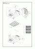 Jonsered FC2145S - String/Brush Trimmer (2011-02) Listas de piezas de repuesto y dibujos CYLINDER COVER
