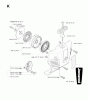 Jonsered BC2236 - Brushcutter (2008-09) Pièces détachées STARTER #1
