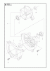 Jonsered BP2053 - String/Brush Trimmer (2010-01) Ricambi CRANKCASE